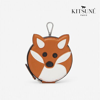 メゾンキツネ Maison kitsune コインケース キーホルダー バッグチャーム 小物 ポーチ レディース メンズ JU05329LC0029 ギフト プレゼント キツネ 人気 おすすめ 23SS