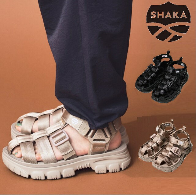 シャカ サンダル レディース シャカ ネオ ハイカー AT 433218 SHAKA NEO HIKER AT 23春夏 2023SS スポーツ サンダル レディース メンズ スポサン ユニセックス 男性 女性 男女兼用 ストラップ ベルクロ スポーツサンダル アウトドア 22cm 23cm 24cm 25cm 26cm 27cm 28cm