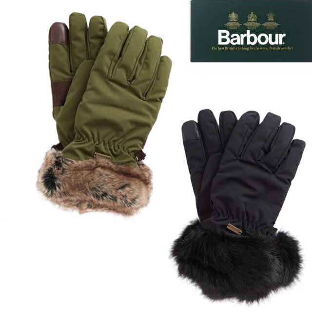 バブアー 手袋 メンズ バブアー BARBOUR レディース 手袋 グローブ ギフト プレゼント キャンプ 防寒 防水 キャンプ ブランド LGL0126 olive ワックスミトン スマホ対応