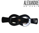 アレクサンドルドゥパリ バレッタ クリップ ALEXANDRE DE PARIS カメリア ヘアアクセサリー Basic Classique Barrette Noeud Ajoure 8cm AA8-1665-02N 母の日 ギフト プレゼント 彼女 髪留め コサージュ