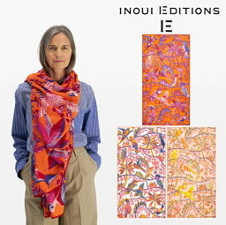 INOUI EDITIONS イヌイエディションズ 100%コットンストール 24SS REVERIE スカーフ 100% COTTON inouitoosh イヌイトゥーシュ ET17CER00 ET17CER32 春夏 2023 プレゼント ギフト 母の日