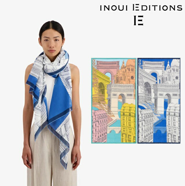 コットンストール INOUI EDITIONS イヌイエディションズ 100%コットンストール 24SS REVERIE スカーフ 100% COTTON inouitoosh イヌイトゥーシュ ET17CER00 ET17CER32 春夏 プレゼント ギフト 母の日