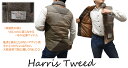 Harris Tweed ダウンベスト ハリスツイード ウール ダウン ベスト メンズ おしゃれ 冬 ...