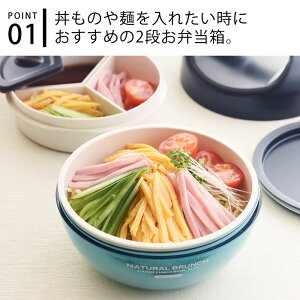 お弁当箱 サブヒロモリ ナチュラルブランチ キャリーランチ ボウルフラット レディース 女子 メンズ 男子 丼 麺 高校生 おしゃれ かわいい 電子レンジ対応 カフェ 2段 日本製