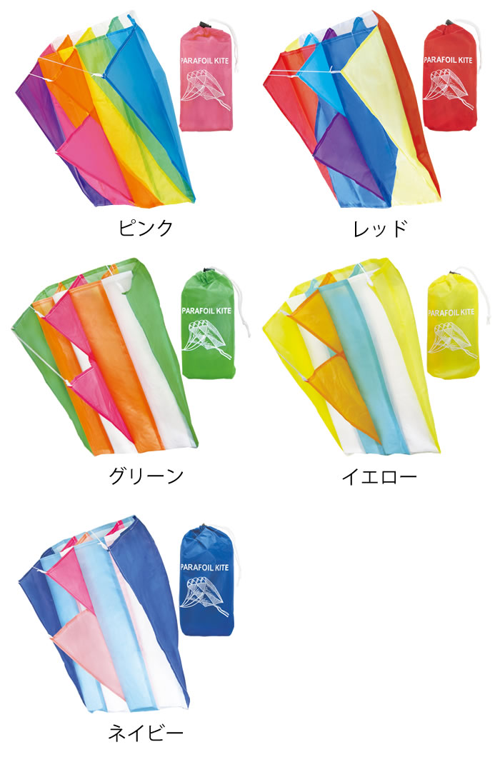 パラフォイルカイト 凧 タコ スポーツカイト 外遊び おもちゃ 外遊び 大人 凧揚げ 子供 外遊び 玩具 おもちゃ アウトドア レジャー お正月 おしゃれ かわいい 2