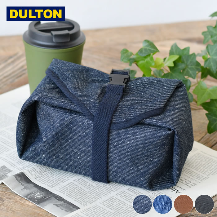 キャンバス ランチ クロス ウィズ ベルト Canvas lunch cloth with belt ランチョンマット ダルトン DULTON ランチクロス キャンパス地 お弁当包み アウトドア キャンプ 遠足 レジャー デニム 男女兼用 メンズ 男子 ランチ 保温保冷