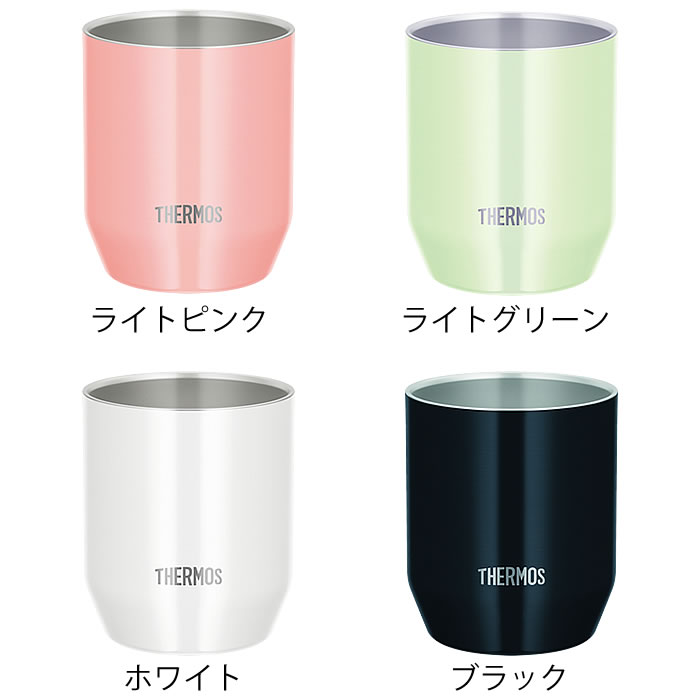 【6/1は全品ほぼP10倍！】真空断熱カップ THERMOS サーモス 360ml タンブラー コップ マグカップ ステンレス 保温 保冷 シンプル 魔法瓶 魔法びん 洗いやすい ビール おしゃれ かわいい ギフト プレゼント 真空二重構造 色付 カラー JDH-360C 2