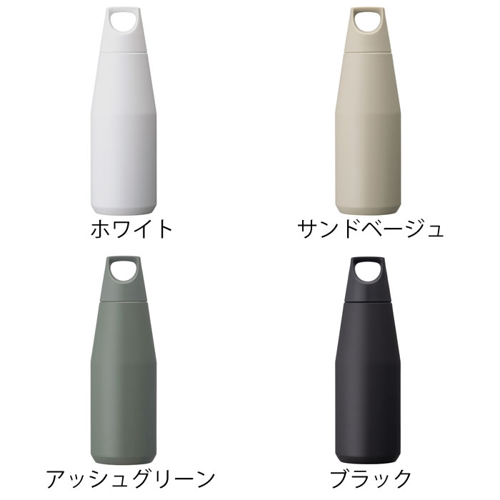 carro(デザイン雑貨カロ)の【レビュー特典付】炭酸 水筒 KINTO TRAIL TUMBLER 580ml トレイルタンブラー キントー 水筒 ステンレス アウトドア 大人 シンプル 保温 保冷 ホワイト ブラック 600ml キャンプ おしゃれ プレゼント ギフト マグボトル 炭酸 ok 水筒 マイボトル｜アングル2