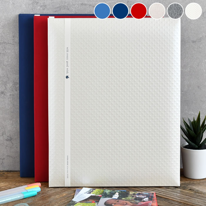 【12月1日はポイント最大10倍祭!】アルバム 手作り A4フリーアルバム フォトアルバム 増やせる ましかく 無地 L判 レイアウト 写真収納 貼る 布 おす...