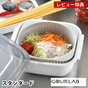 【レビュー特典付】 電子レンジ 調理器具 イワタニ グルラボプラス スタンダード 時短 調理 下ごしらえ ザル ざる 保存容器 コランダー 耐熱容器 レンジ バ...
