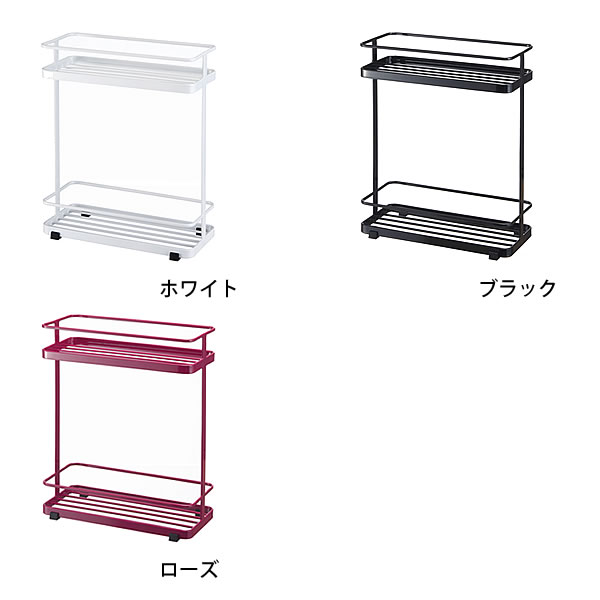 【5/15は全品ほぼP10倍！】【tower】DISPENSER STAND WIDE ディスペンサースタンドワイド シャンプー置き 石鹸トレー 収納 ボディーソープ シャンプー リンス バス用品 洗面用具 ボディブラシ 楽天 224536 2