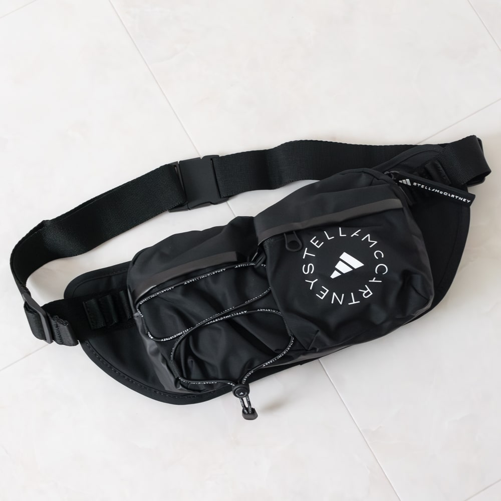 STELLAMcCARTNEY◇ウエストバッグ/ナイロン/BLK - ボディバッグ STELLAMcCARTNEY◇ウエストバッグ/ナイロン/BLK - ボディバッグ