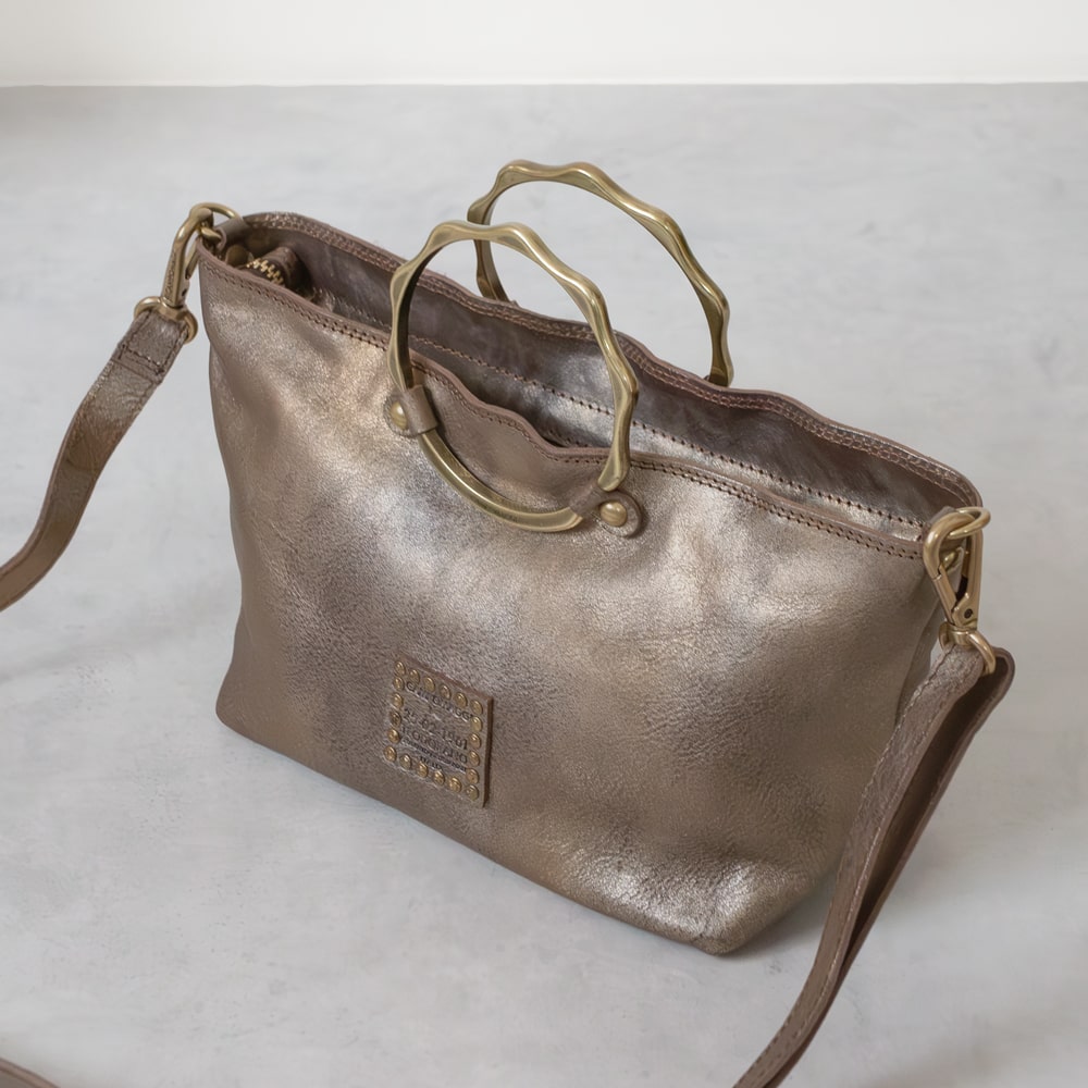 イタリア製【CAMPOMAGGI】カンポマッジLEATHER SHOULDER BAG イタリア製【CAMPOMAGGI】カンポマッジLEATHER SHOULDER BAG