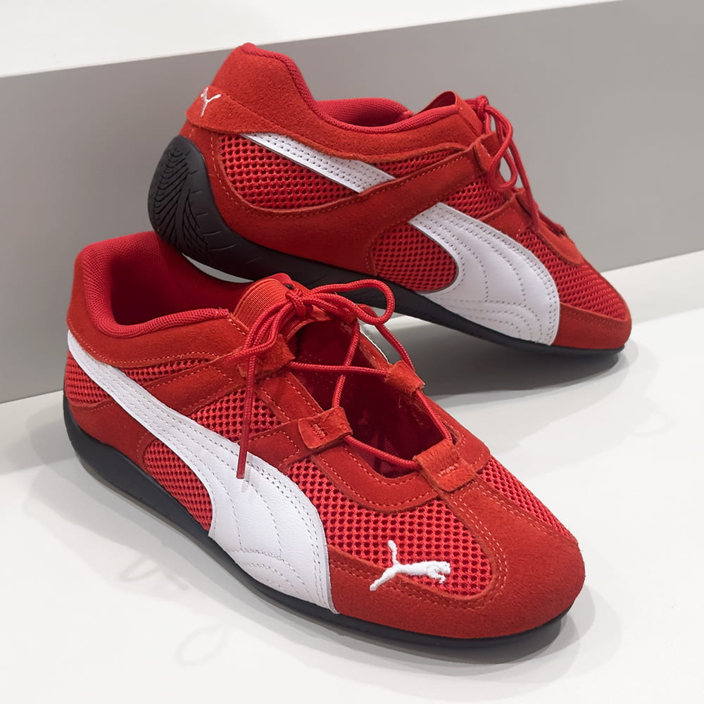 樂天商城 - PUMA [プーマ]SPEEDCAT スピードキャット GO スニーカー6S 403589 02 For All Time Red レッドクラシック / メッシュ / バレエコア / メリージェーン / トレンド /