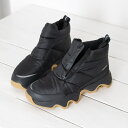 SOREL [ソレル]キネティックインパクト パフィー ジップ ウォータープルーフ3A KINETIC? IMPACT PUFFY ZIP WP / NL5044 010 BLACK ブラックスノーブーツ / 雪 / カジュアル / 滑りにくい / スニーカーブーツ / 歩きやすい / 防寒