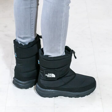 THE NORTH FACE [ノースフェイス]ヌプシブーティーウォータープルーフVIロゴ（ユニセックス）9A NF51876 K TNF ブラックNuptse Bootie WP VI Logoスノーブーツ / 雪 / カジュアル /