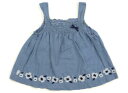 ファミリア familiar タンクトップ・キャミソール 90 女の子 ブルー 子供服 ベビー服 キッズ アウトレット ユーズド 【中古】キッズ・ベビー・マタニティ
