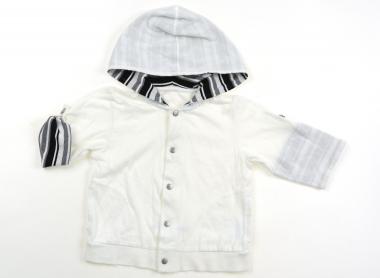 コムサデモード COMME CA DU MODE パーカー 90 男の子 ホワイト 子供服 ベビー服 キッズ アウトレット ユーズド 【中古】キッズ・ベビー・マタニティ