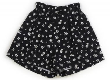 アプレレクール apres les cours ショートパンツ 90 女の子 チャコールグレー、白、花柄 子供服 ベビー服 キッズ アウトレット ユーズド 【中古】キッズ・ベビー・マタニティ