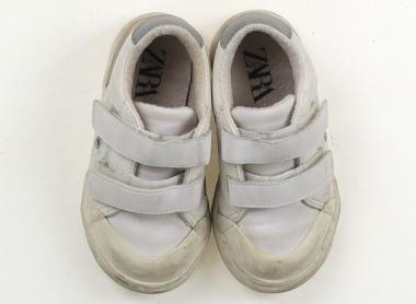 Sneakers - ザラ ZARA スニーカー 靴15cm〜 女の子 アイボリー 子供服 ベビー服 キッズ アウトレット ユーズド 【中古】キッズ・ベビー・マタニティ