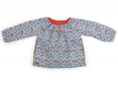 シャトードサーブル Chateau de Sable シャツ・ブラウス 90 女の子 白、花柄 子供服 ベビー服 キッズ アウトレット ユーズド 【中古】キッズ・ベビー・マタニティ