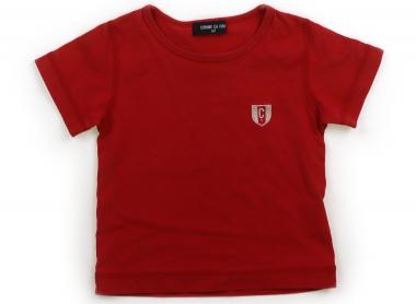 コムサイズム COMME CA ISM Tシャツ・カットソー 90 女の子 レッド 子供服 ベビー服 キッズ アウトレット ユーズド 【中古】キッズ・ベビー・マタニティ