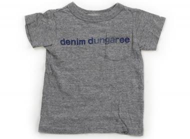 デニムダンガリー DENIM & DUNGAREE Tシャツ・カットソー 100 男の子 グレー、青 子供服 ベビー服 キッズ アウトレット ユーズド 【中古】キッズ・ベビー・マタニティ