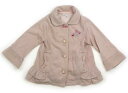 エニィファム anyFAM ブルゾン・Gジャン 100 女の子 薄ピンク、ゴールド 子供服 ベビー服 キッズ アウトレット ユーズド 【中古】キッズ・ベビー・マ...