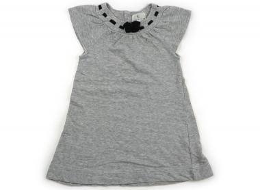 組曲 Kumikyoku ワンピース 120 女の子 霜降りグレー 子供服 ベビー服 キッズ アウトレット ユーズド ..