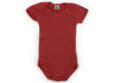 プチバトー PETIT BATEAU ロンパース 80 女の子 ターキーレッド 子供服 ベビー服 キッズ アウトレット ユーズド 【中古】キッズ・ベビー・マタニティ