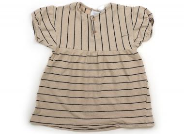 ザラ ZARA ワンピース 90 女の子 ベージュ、黒 子供服 ベビー服 キッズ アウトレット ユーズド 【中古】キッズ・ベビー・マタニティ