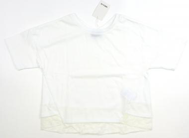 コムサイズム COMME CA ISM Tシャツ・カットソー 120 女の子 オフホワイト・生成りレース 子供服 ベビー服 キッズ アウトレット ユーズド 【中古】キッズ・ベビー・マタニティ