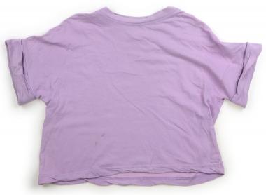 ザラ ZARA Tシャツ・カットソー 130 女の子 ラベンダー 子供服 ベビー服 キッズ アウトレット ユーズド..
