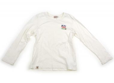ミキハウス miki HOUSE Tシャツ・カットソー 130 男の子 オフホワイト 子供服 ベビー服 キッズ アウトレット ユーズド 【中古】キッズ・ベビー・マタニティのサムネイル