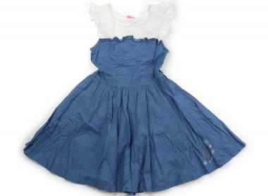 メゾピアノ mezzo piano ワンピース 150 女の子 水色 オフホワイト 子供服 ベビー服 キッズ アウトレット ユーズド 【中古】キッズ・ベビー・マタニティ メゾピアノ mezzo piano ワンピース 150 女の子 水色 オフホワイト 子供服 ベビー服 キッズ アウトレット ユーズド 【中古】キッズ・ベビー・マタニティ