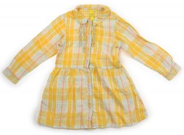 サニーランドスケープ Sunny Landscape ワンピース 130 女の子 イエロー・チェック 子供服 ベビー服 キッズ アウトレット ユーズド 【中古】キッズ・ベビー・マタニティ サニーランドスケープ Sunny Landscape ワンピース 130 女の子 イエロー・チェック 子供服 ベビー服 キッズ アウトレット ユーズド 【中古】キッズ・ベビー・マタニティ