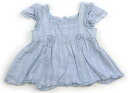 ジルスチュアート JILL STUART シャツ・ブラウス 110 女の子 ライトブルー、リボン 子供服 ベビー服 キッズ アウトレット ユーズド 【中古】キッズ・ベビー・マタニティ