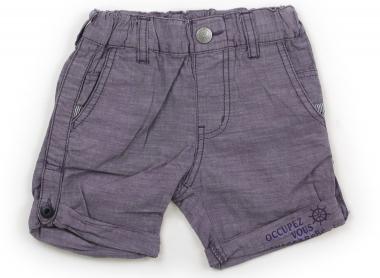 　ブランド 　BeBe(べべ) 　カテゴリー 　ハーフパンツ 　サイズ 　80サイズ 　色 　紫 　状態 　★★★ 　記名 　なし 　ジャンル 　Girl ウエストは総ゴム。薄手のシャツ生地。すそを折り返して2wayでご使用いただけます。使...