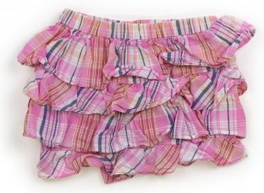 べべ BeBe ショートパンツ 90 女の子 ピンク・チェック 子供服 ベビー服 キッズ アウトレット ユーズド 【中古】キッズ・ベビー・マタニティ