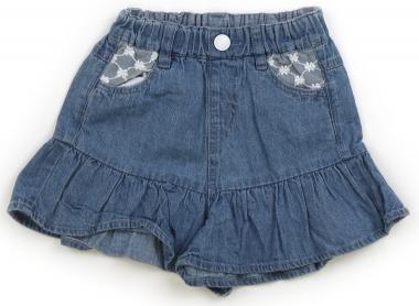 セラフ Seraph キュロット 90 女の子 ライトブルー 子供服 ベビー服 キッズ アウトレット ユーズド 【..