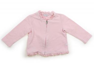 イルグッフォ Il Gufo ジップアップトレーナー 70 女の子 ライトピンク 子供服 ベビー服 キッズ アウトレット ユーズド 【中古】キッズ・ベビー・マタニティ