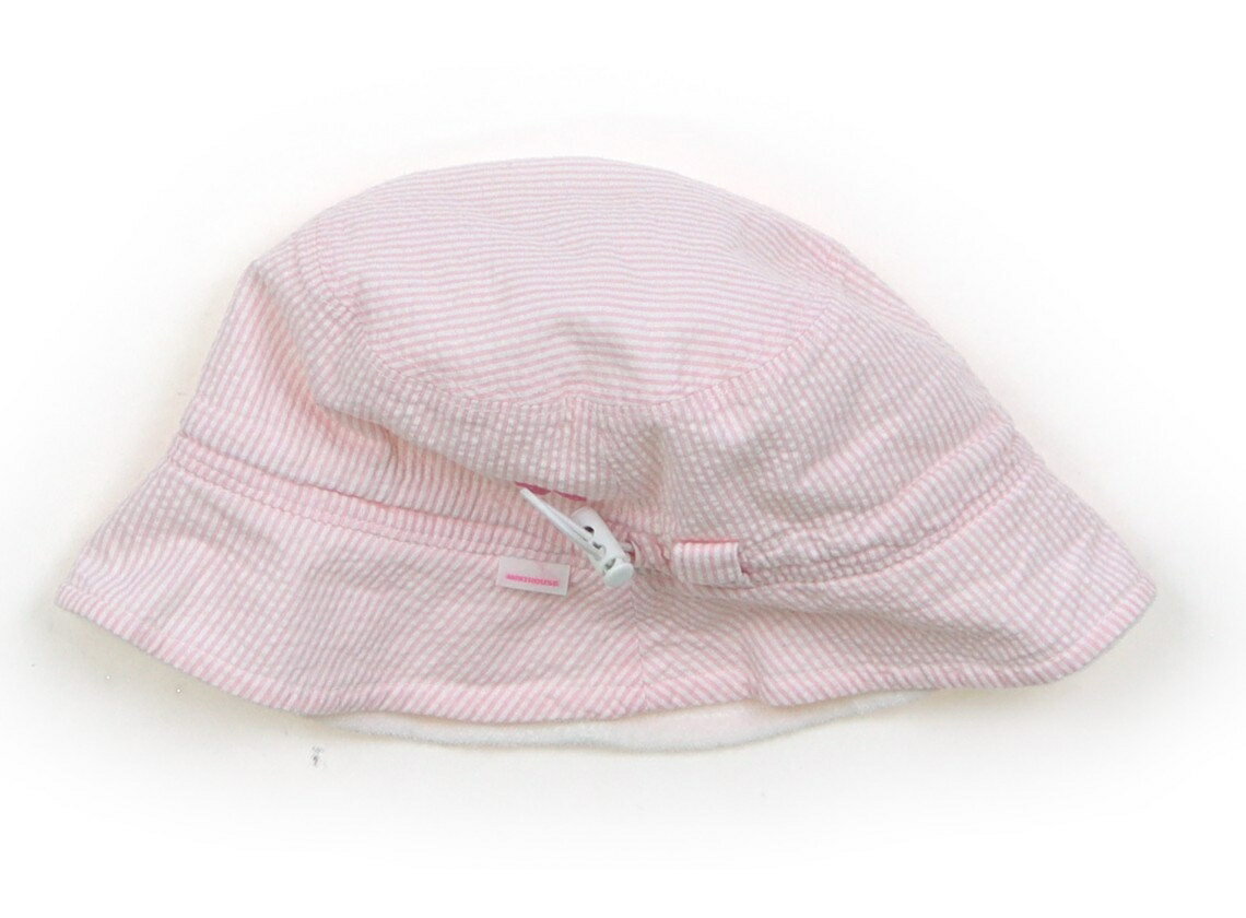 ミキハウス miki HOUSE 帽子 Hat/Cap 女の子 ピンク・ホワイト 子供服 ベビー服 キッズ アウトレット ユーズド 【中古】キッズ・ベビー・マタニティ