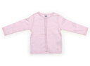 プチバトー PETIT BATEAU カーディガン 80 女の子 ピンク 子供服 ベビー服 キッズ アウトレット ユーズド 【中古】キッズ ベビー マタニティ