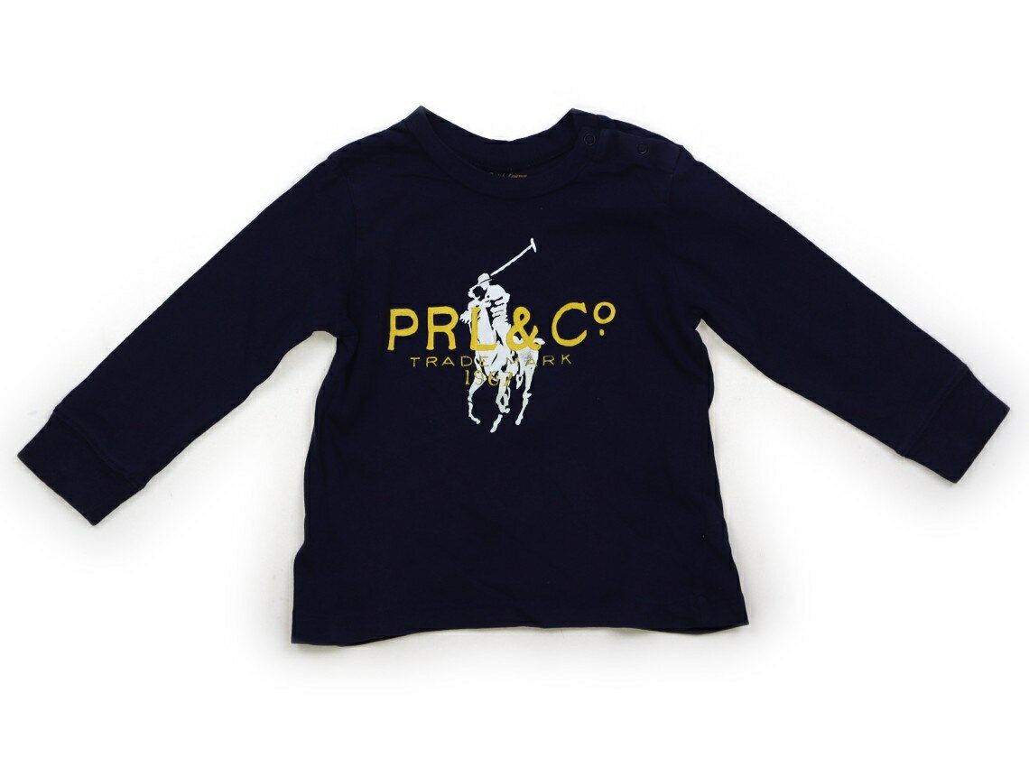 ラルフローレン Ralph Lauren Tシャツ・カットソー 80 男の子 ネイビー 子供服 ベビー服 キッズ アウトレット ユーズド 【中古】キッズ・ベビー・マタニティ