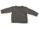 ボントン BONTON トレーナー・プルオーバー 70 男の子 ブラウングレー 子供服 ベビー服 キッズ アウトレット ユーズド 【中古】キッズ・ベビー・マタニティ