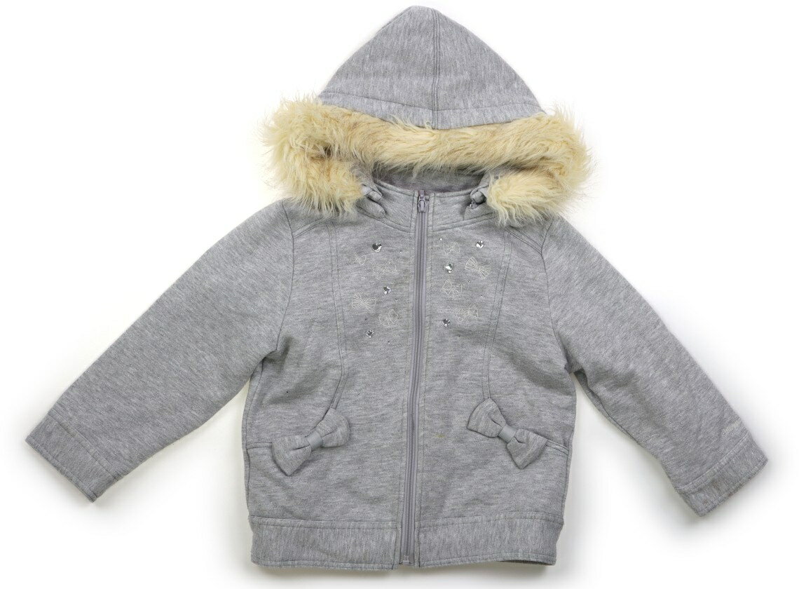 メゾピアノ mezzo piano コート・ジャンパー 120 女の子 グレー 子供服 ベビー服 キッズ アウトレット ユーズド 【中古】キッズ・ベビー・マタニ...