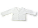 プチバトー PETIT BATEAU カーディガン 70 男の子 ホワイト 子供服 ベビー服 キッズ アウトレット ユーズド 【中古】キッズ・ベビー・マタニティ