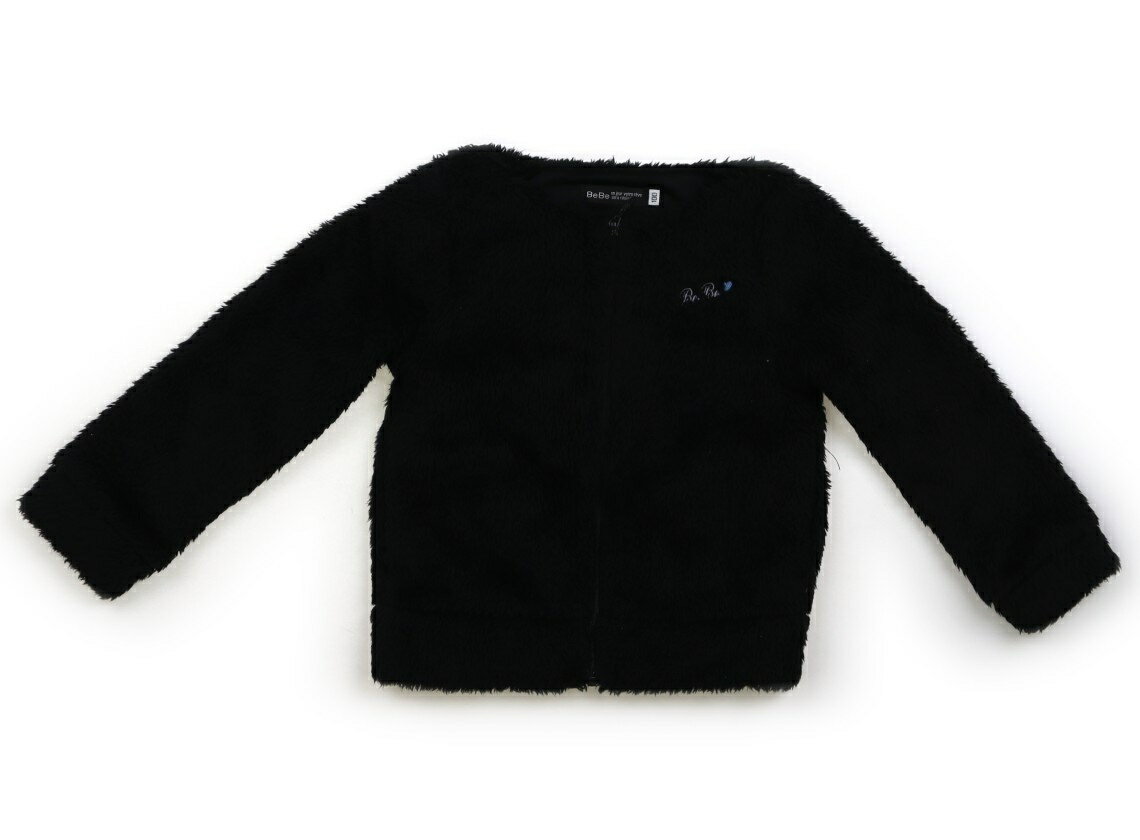 べべ BeBe コート・ジャンパー 100 女の子 黒 子供服 ベビー服 キッズ アウトレット ユーズド 【中古】キッズ・ベビー・マタニティ