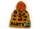 パーティパーティ Party Party 帽子 Hat/Cap 男の子 黄色、黒い文字 子供服 ベビー服 キッズ アウトレット ユーズド 【中古】キッズ・ベビー...