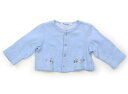 ファミリア familiar カーディガン 70 男の子 パステルブルー 子供服 ベビー服 キッズ アウトレット ユーズド 【中古】キッズ・ベビー・マタニティ